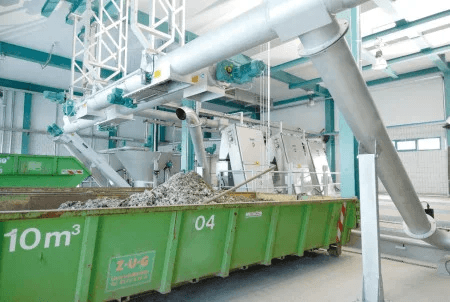 Hệ Thống Vận Chuyển Rác Sàng, Bùn & Cát Kỹ Thuật Số HUBER: Vít Tải Trục Vít Không Trục Ro8 / Ro8t